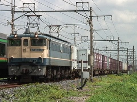 国鉄色のEF65-PF型電気機関車 (EF65-1000がいっぱい)