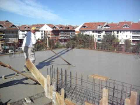 Betoniranje ploče III sprata