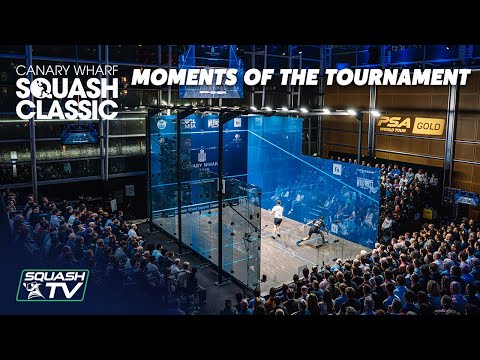 Squash: Canary Wharf Classic 2021 - Moments of the Tournament