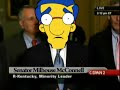 Senator Milhouse McConnell, (R-KY), the Senate Minority leader, briefs the press on the emergency bank rescue package prior to the vote. We all knew Milhouse would grow up to be something important. mcconnell.senate.gov