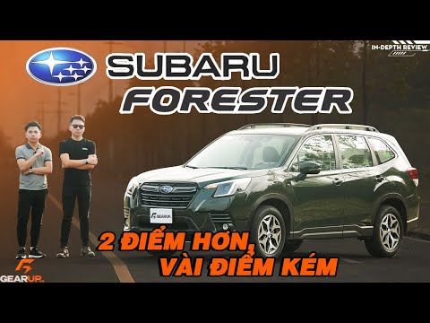 Subaru Forester 2023: vẫn thua thiệt ở ngoại hình, nhưng vượt trội ở 2 ĐIỂM | GU in-depth review