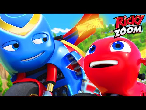 Gold Ticket | Full Episode | Ricky Zoom | Cartoons for Kids | Ultimate Rescue Motorbikes for Kids