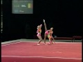 ACROGYM JUNIOREN WK  2006 TRIO BELGIE BALANS