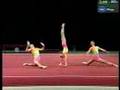 ACROGYM JUNIOREN WK 2006 TRIO BELGIE BALANS
