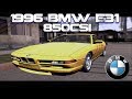 BMW E31 850CSi - Stock 1996 para GTA San Andreas vídeo 1