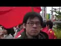 ---Free Tibet--- Chinese group shouting at old man.