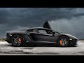 Matte Black Lamborghini Aventador walk around