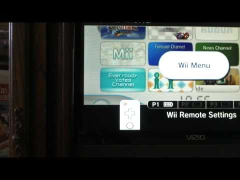 how to sync up wii remotes