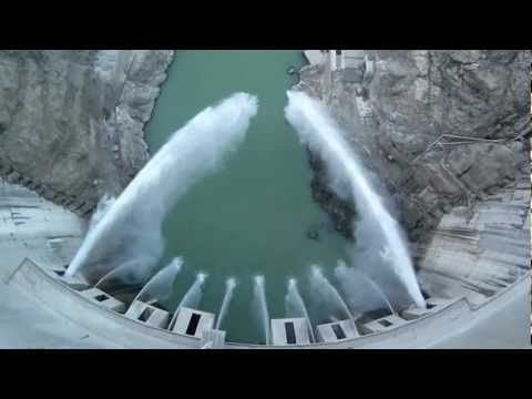 Artvin Deriner Barajı Orifis Su Tahliyesi