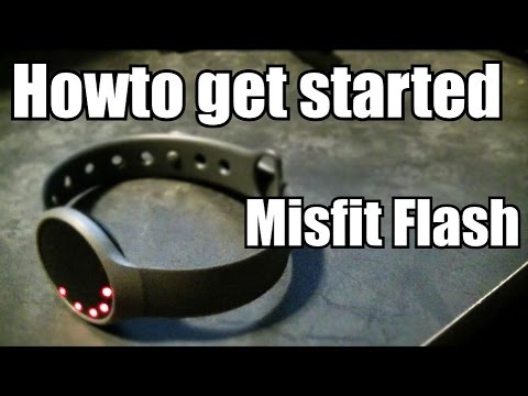 how to use the misfit flash