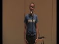 Anis Mojgani performs Shake the Dust at Brown University