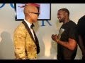 Kanye West Surprises Pharrell During a Q&A
