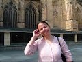 Prague Travel: Inner Courtyard of Prague Castle in Front of St. Vitus Cathedral