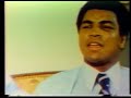 morning after championship fight may 17,1975 heavyweight champion muhammad ali is interviewed by harold bell for spotlight on sports. in this rare interview, ali spouts poetry and defines boxing as an art. produced by rodney w. brown and wilfred williams. photography by gary price.this was a title fight and muhammad ali's second title defense after beating george foreman to regain the world title. ali had just beaten chuck wepner after beating foreman and his record stood at 46-2. ali was proving again that he had what it took to be champion. ron lyle was coming off a surpising loss to jimmy young before this fight, but still got a title shot. lyle had beaten boone kirkman and memphis al jones in his fights before young. lyle had a ring record of 31-2-1 with 21 knockouts music by allan c. barnes