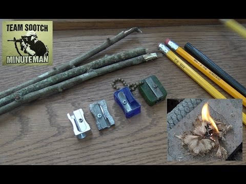 Pencil Sharpeners for Survival : Super useful Tool Pencil Sharpeners for Survival : Super useful Tool