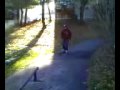 my first boardslide to fakie