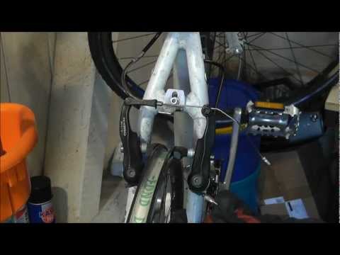 Fahrradbremsen einstellen (V-Brakes)