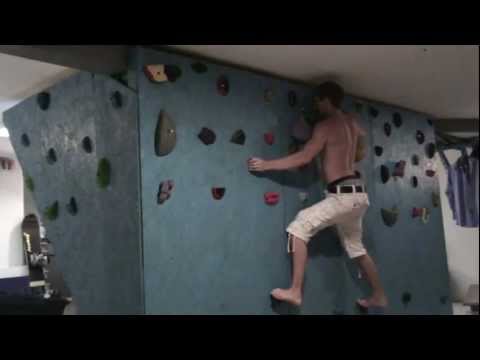 how to practice rock climbing at home