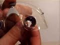 How to perform the preliminary adjustment of the loupes.
