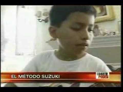 susuki - Cuando la musica llega a ser como una segunda lengua materna la cual al ser explotada desarrolla el arte en los pequeños.