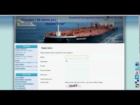 how to fill merchant navy form