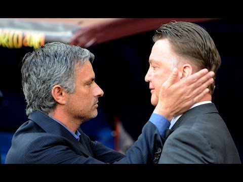 jose - Mourinho was Van Gaal's assistant at Barcelona, now the two will meet as managers of Chelsea and Man United... and we can't wait! So we pitch them head-to-head on YouTube. Who wins this war...