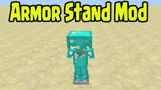 Minecraft Ps3 Xbox360 Wii U Mods Armor Stand Mod Showcase Mini Armor Stand Hands Minecraftvideos Tv
