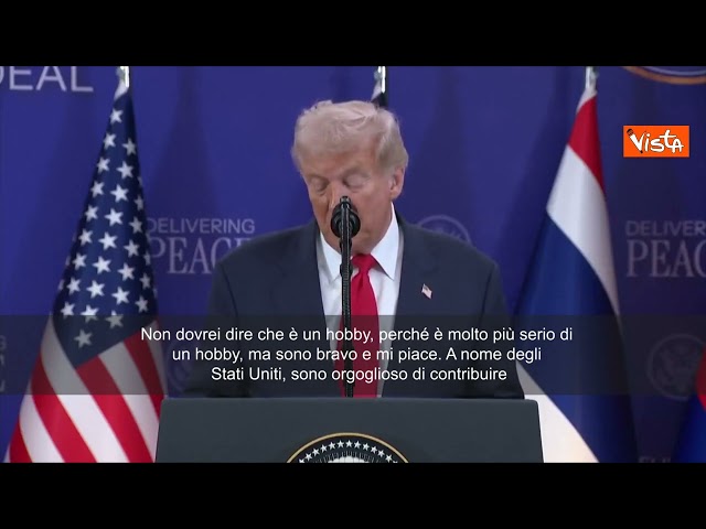 Firmata la pace tra Thailandia e Cambogia, Trump: Orgoglioso di questo accordo