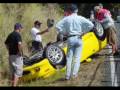 Miata crashes