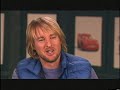 owen wilson is the voice of lightning mcqueen in cars the hot rod racer who stands to become the youngest winner of the piston cup championship when he gets sidetracked to radiator springs and his dreams of winning are gone in a flash. owen says he's got a need for speed. 

