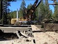 Hauling logs Hauling logs