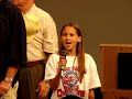 Alexis Bramblett sings Warner Robins Little League Champions Alexis Bramblett sings Warner Robins Little League Champions