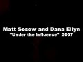 dana ellyn and matt sesow at aroma, washington dc art show