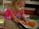Kate reading \"Brown Bear Brown Bear\"