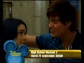 high school musical 2 sur disney channel