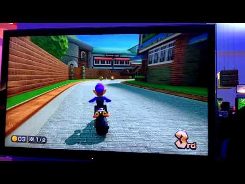 Mario Kart 8: Course 2 The Village Single Player Gameplay Footage (E3 2013)