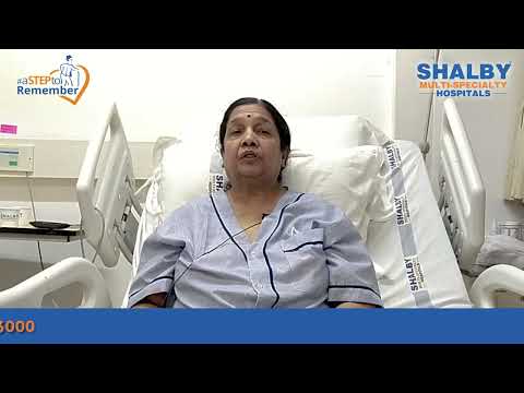 Mrs Agarwal finds relief from severe knee pain after knee replacement surgery at Shalby Hospitals