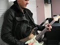 John Mayer plays Black Relic strat at Berklee