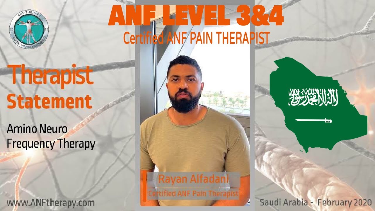 Interview with Rayan Alfadani - ANF Pain Therapist from Saudi Arabia