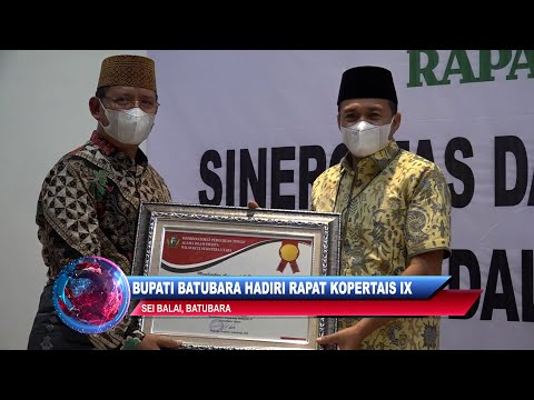 BUPATI BATUBARA HADIRI RAPAT KOPERTAIS IX