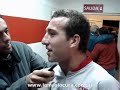 llegan los jugadores al gallardon vestuarios