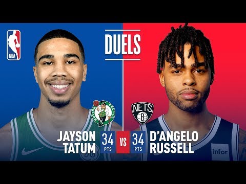 Video: D'Angelo Russell & Jayson Tatum Both Go For 34 Points | January 14, 2019