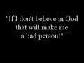My Standard Theistic Response
