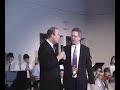 George W. Bush Impersonator Conducting
