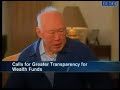 Lee Kuan Yew on Singapore sovereign wealth fund