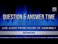 Live Audio: House of Assembly Morning Session