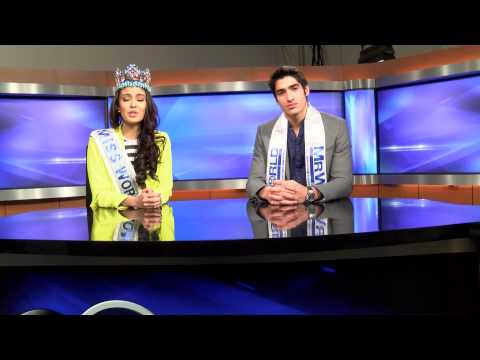 Miss World Video Diary - Breaking News from ABC 5 News - With Miss World & Mr World