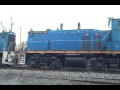 Union Railroad Slab Train Enters Irvin Yard
