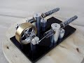 Twin cylinder thermo-acoustic Stirling Engine #1 Twin cylinder thermo-acoustic Stirling Engine #1
