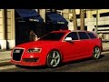 Audi RS6 Avant 2007 для GTA 5 видео 2